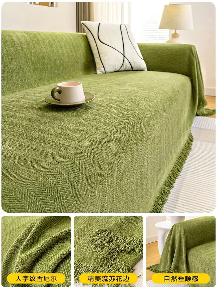 Advanced Chenille Sofa Towel Cover Cloth
